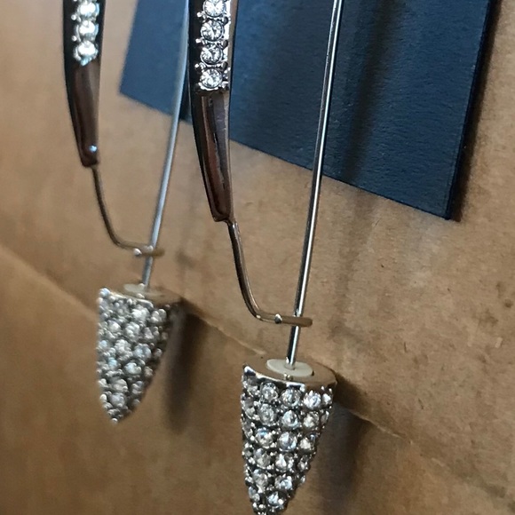 Cole Haan Pave Drop Earrings - Picture 3 of 4